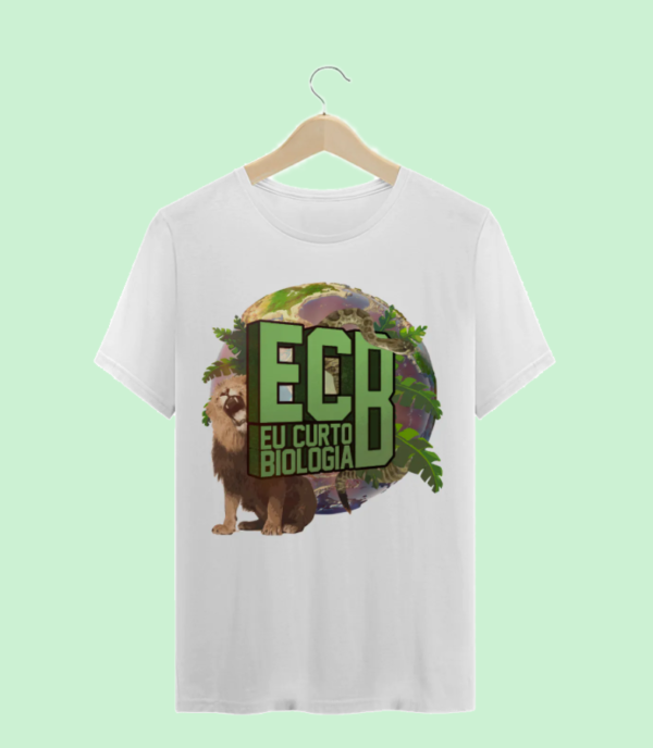 camiseta eu curto biologia